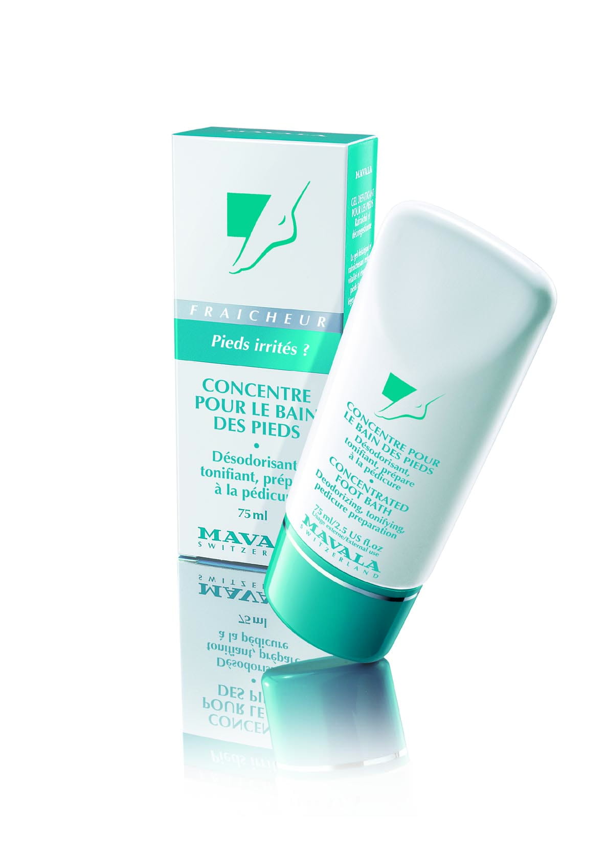Концентрат для ванночки для ног Mavala Concentrated Foot Bath, тонизирующий, освежающий