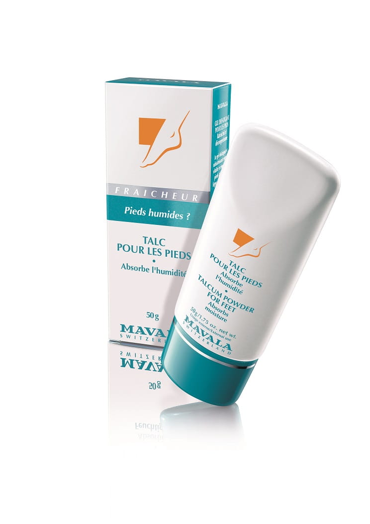 Тальк для ног Mavala Talcum Powder for Feet, впитывает влагу